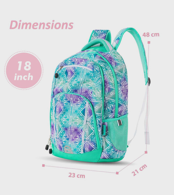 Eazy Kids  - Green Trolley Backpack Set