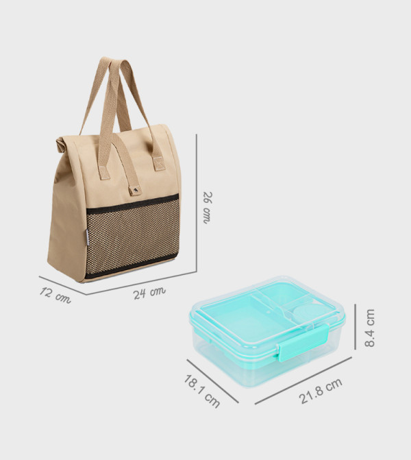 HYDROBREW HYDROBREW - Beige Lunch Bag Set
