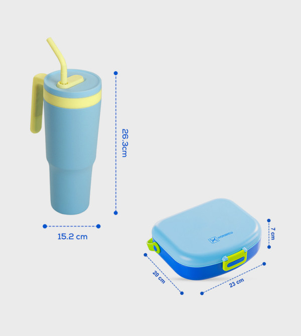 HYDROBREW HYDROBREW - Blue Lunch Bag Set