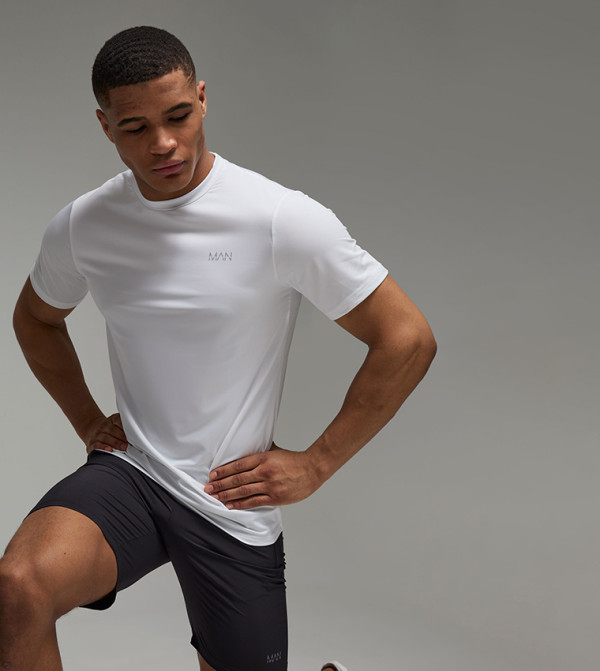 بوهو مان  تيشيرتات وفانيلات  - أبيض T-Shirts & Vests