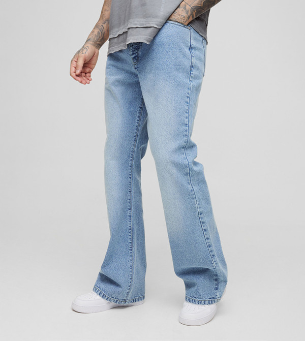 بوهو مان بوهو مان - أزرق Tapered Jeans