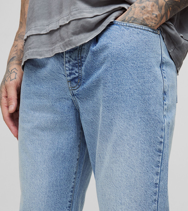 بوهو مان بوهو مان - أزرق Tapered Jeans