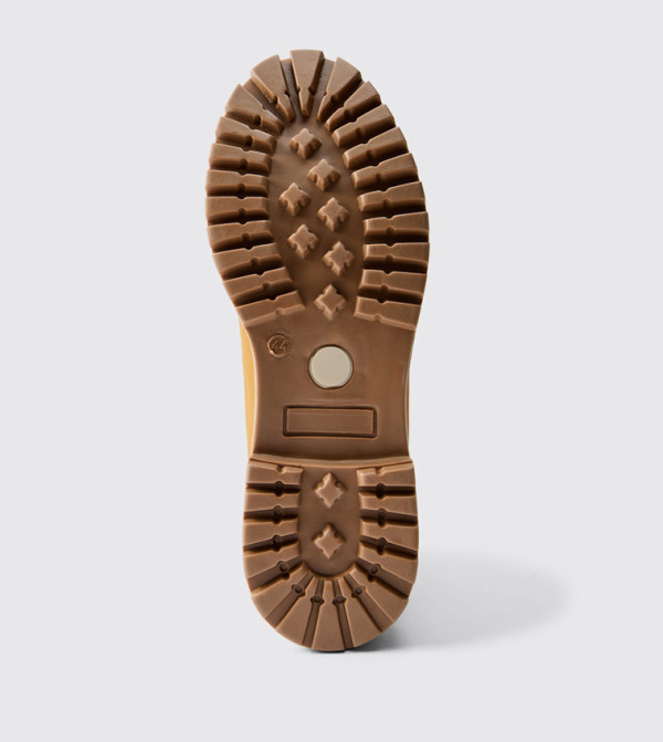 boohooMAN - Outlet  - Brown Lace up Boots