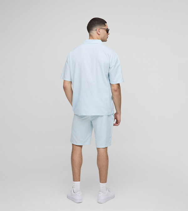 boohooMAN - Outlet  Co-Ord Set - Blue Co-Ord Set