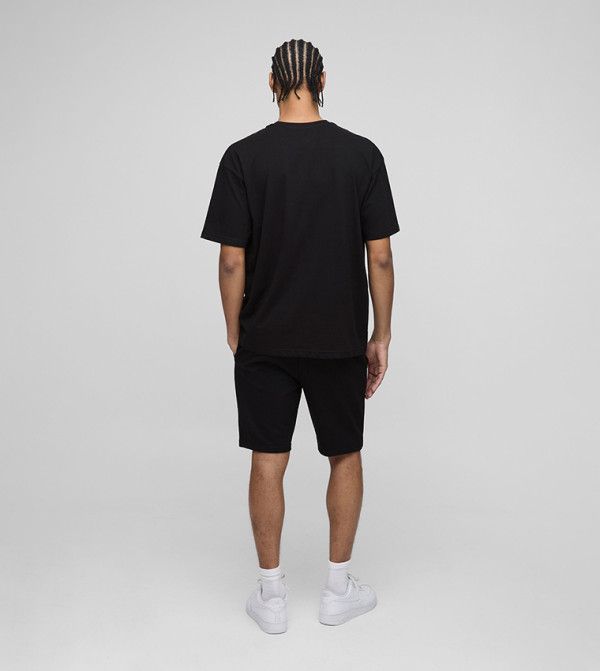boohooMAN  Shorts - Black Casual Shorts
