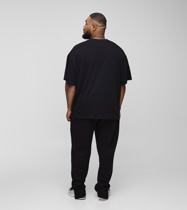 boohooMAN - Outlet  Track Suit - Black Track Suits