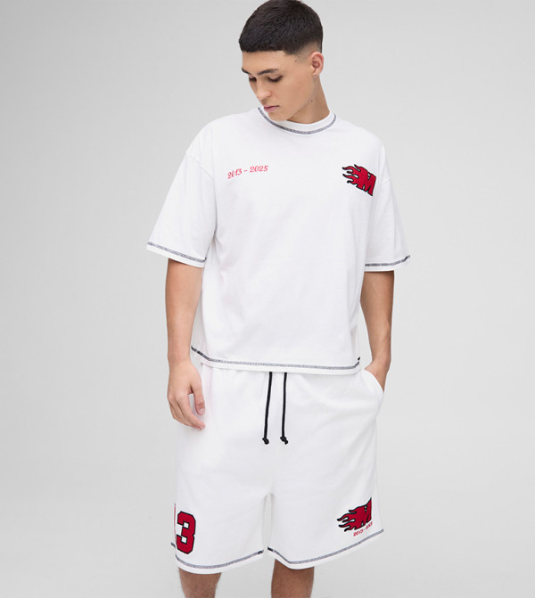 boohooMAN - Express  Clothing Set - White Co-Ord Set