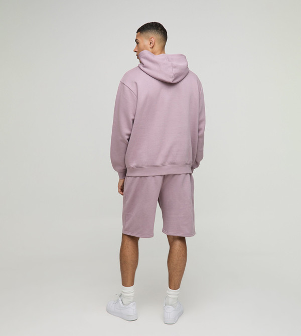 boohooMAN - Outlet  Co-Ord Set - Purple Co-Ord Set