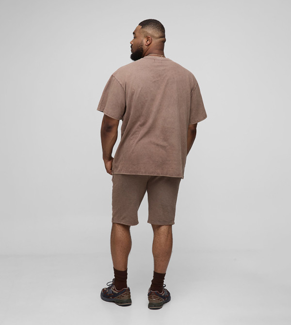 boohooMAN - Outlet  Clothing Set - Taupe Co-Ord Set