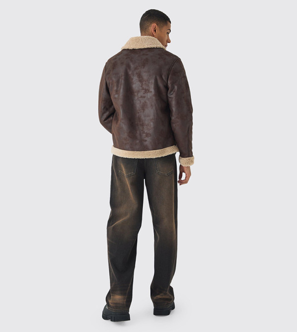 boohooMAN boohooMAN - Brown Casual Jackets