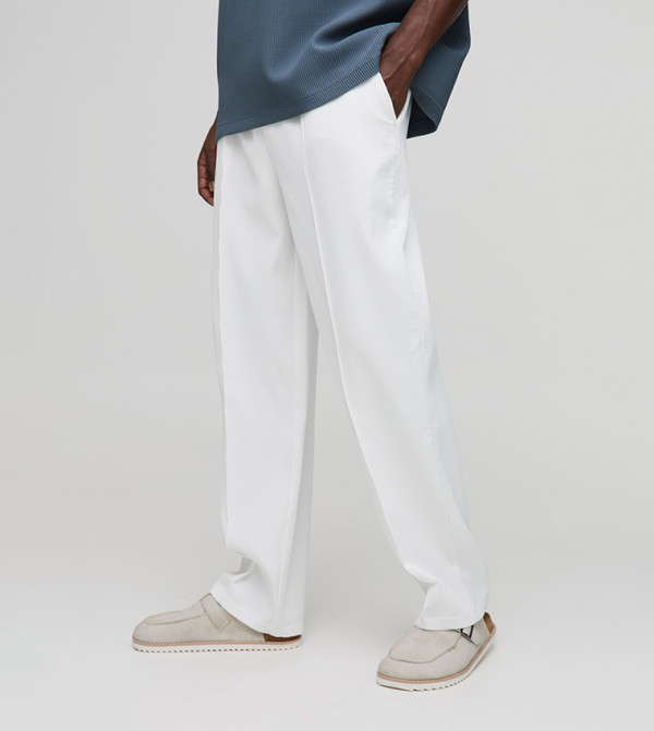 boohooMAN boohooMAN - White Casual Pants