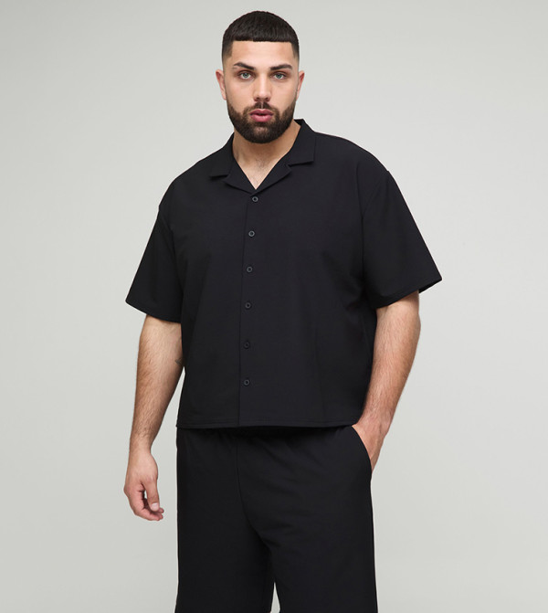 boohooMAN - Express  Clothing Set - Black Co-Ord Set