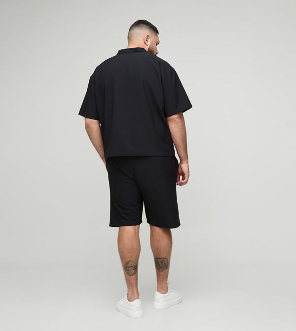 boohooMAN - Express  Clothing Set - Black Co-Ord Set