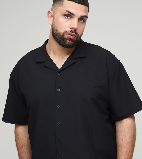 boohooMAN - Express  Clothing Set - Black Co-Ord Set