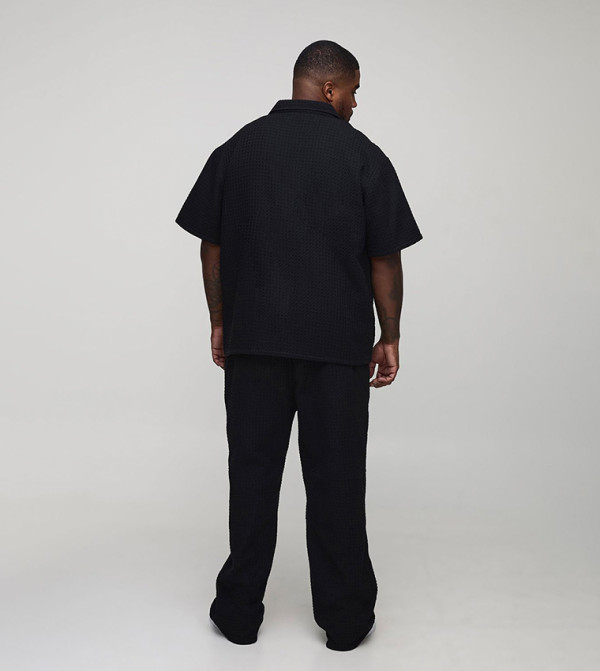 boohooMAN - Outlet  Clothing Set - Black Co-Ord Set