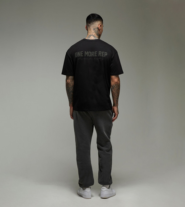 boohooMAN boohooMAN - Black Round Neck T-Shirts