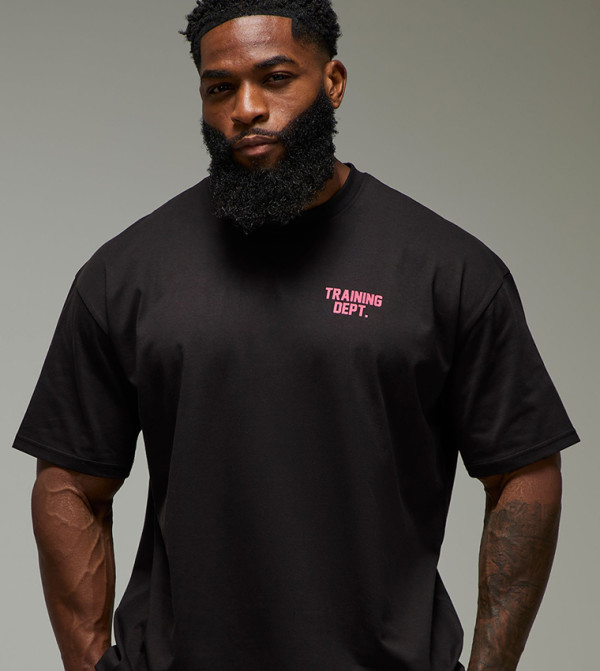 Training Dept.  Sportswear - Black T-Shirts & Vests