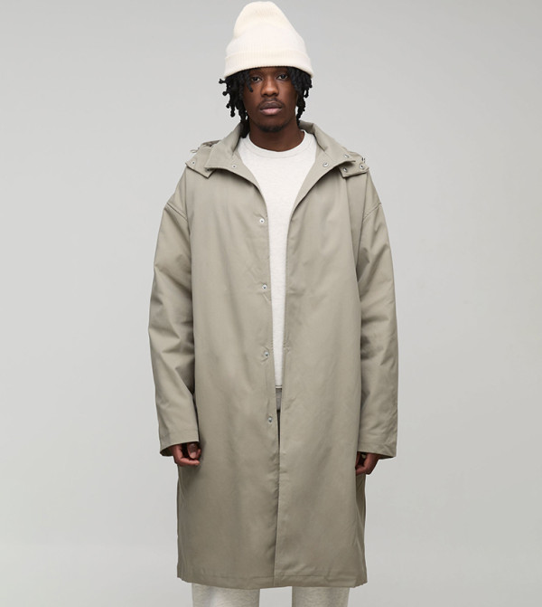 boohooMAN  Overcoats - Beige Overcoats