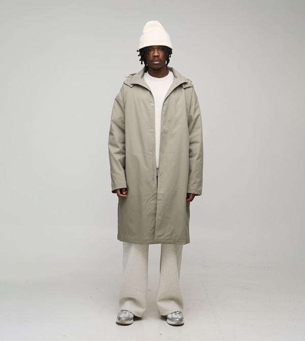 boohooMAN  Overcoats - Beige Overcoats