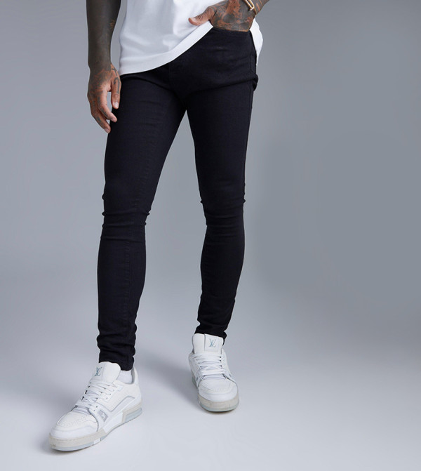 boohooMAN  Skinny Jeans - BLACK Skinny Jeans