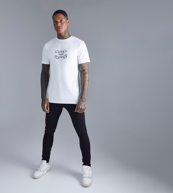 boohooMAN  Skinny Jeans - BLACK Skinny Jeans