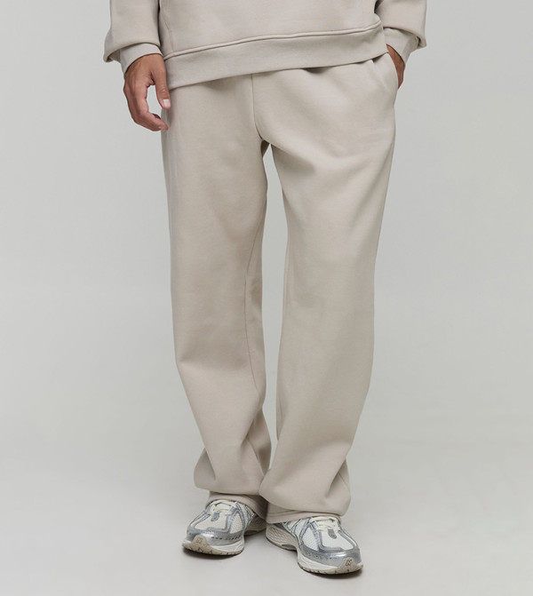 boohooMAN boohooMAN - Beige Joggers