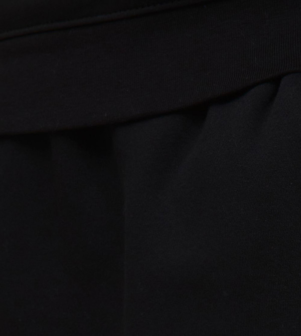 بوهو مان  relaxed-denim-cargo - أسود بنطال كاجوال