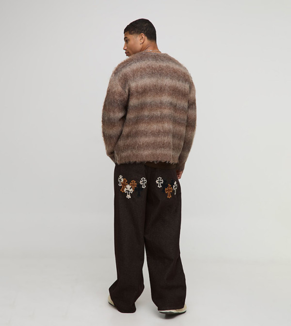 boohooMAN  Cardigans - Brown Cardigans