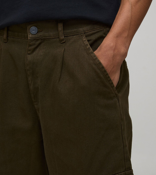 boohooMAN  Cargos - Khaki Cargos