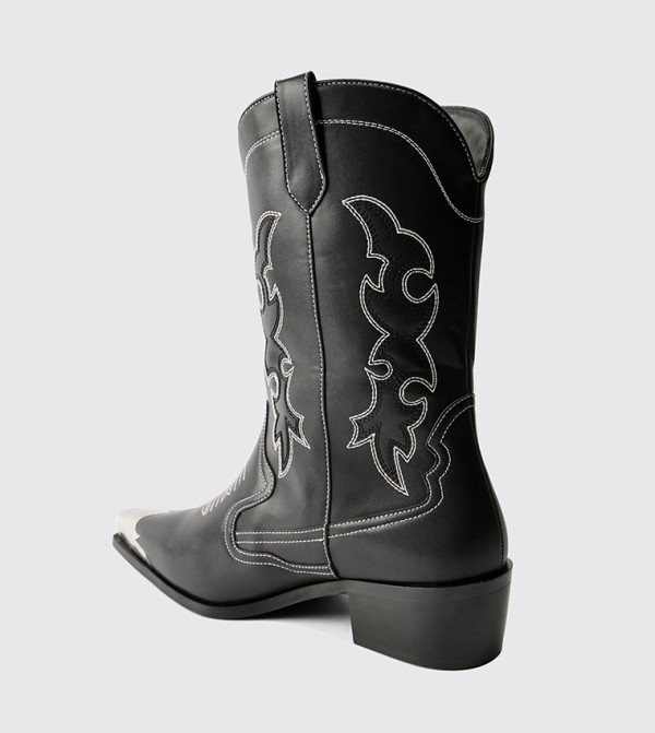 boohooMAN  Boots - BLACK Chelsea Boots