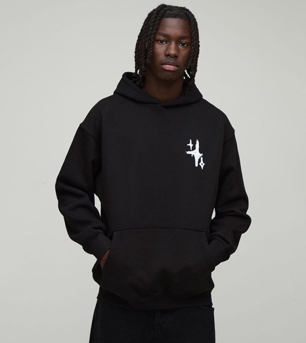 boohooMAN  Hoodies - BLACK Hoodies