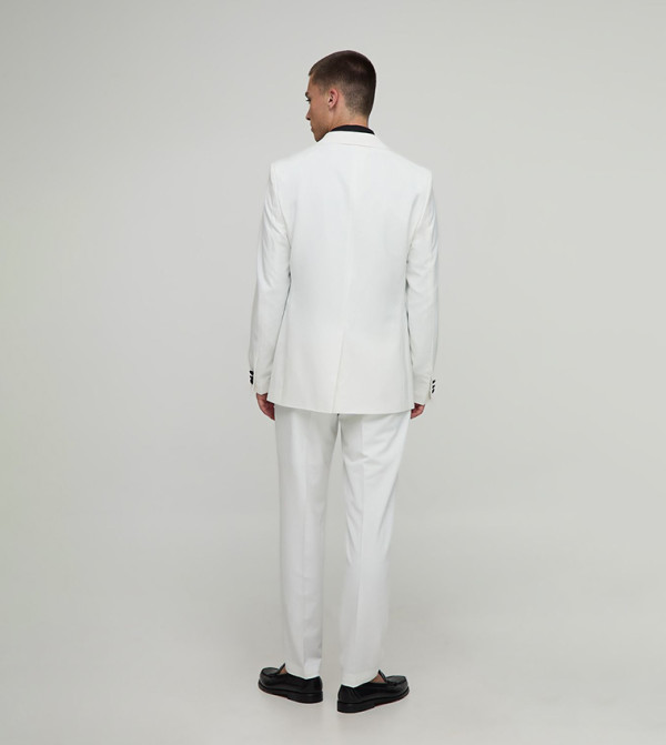 boohooMAN - Outlet  Formal Pants - White Formal Pants