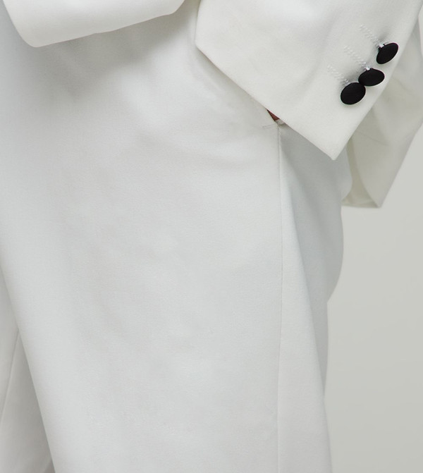 boohooMAN - Outlet  Formal Pants - White Formal Pants