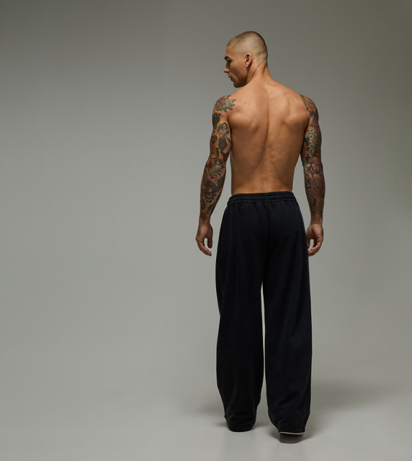 boohooMAN boohooMAN - Black Joggers