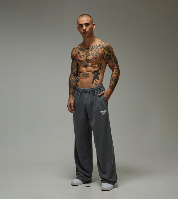 boohooMAN boohooMAN - Grey Joggers