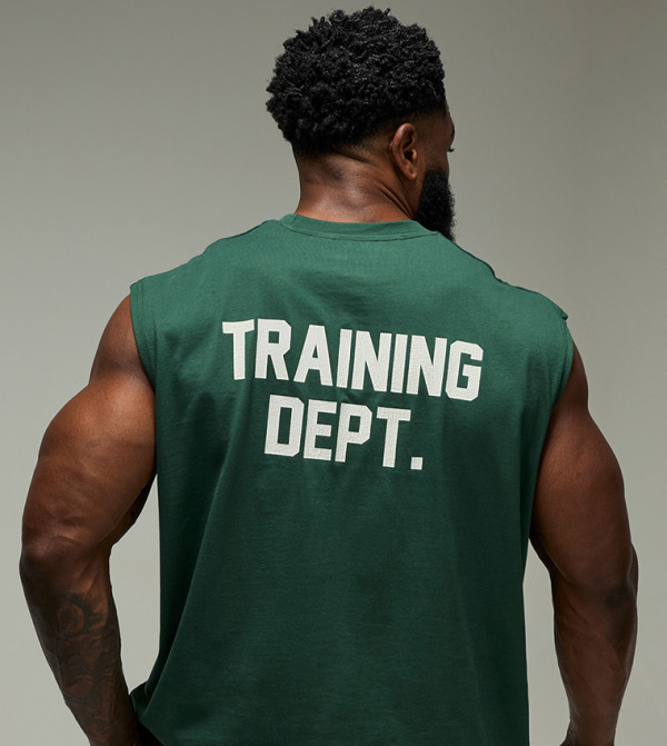 Training Dept.  Sportswear - Green T-Shirts & Vests