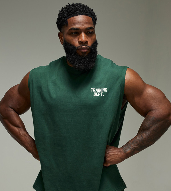 Training Dept.  Sportswear - Green T-Shirts & Vests