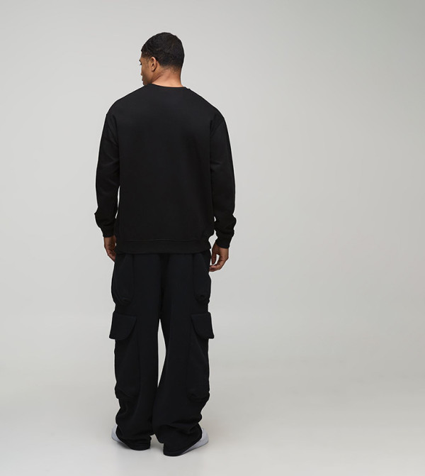 boohooMAN Hoodies & Sweatshirts - Black Sweatshirts