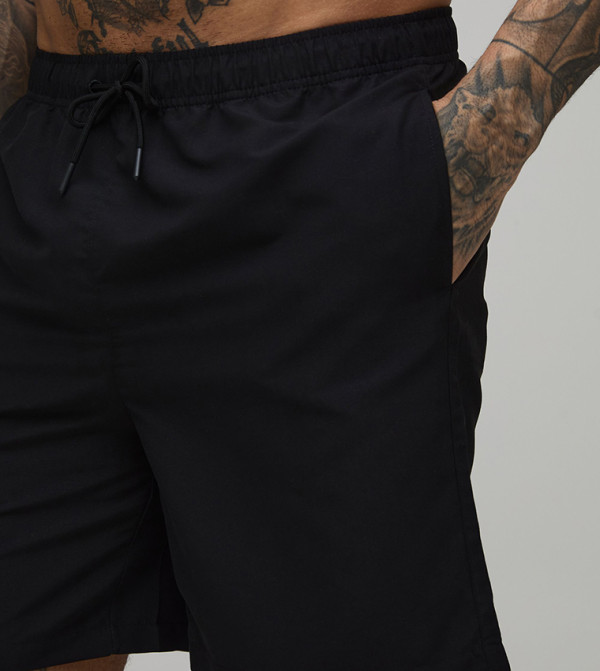 بوهو مان  ملابس سباحة - أسود Bottoms