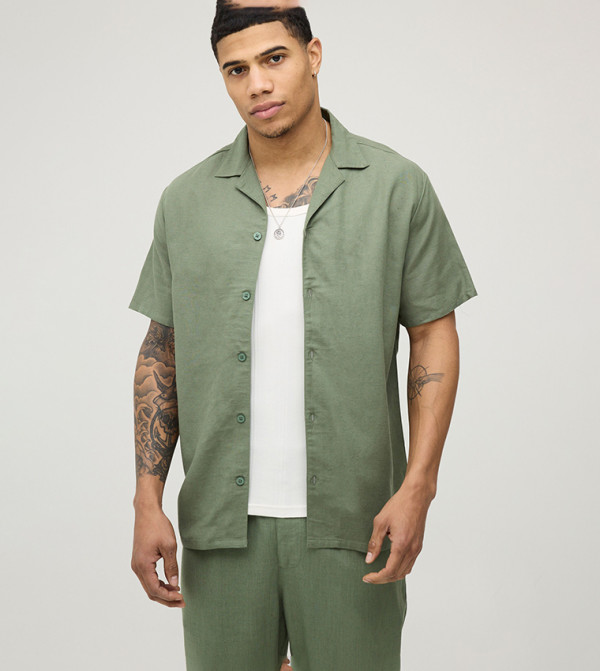 boohooMAN boohooMAN - Green Short Sleeves