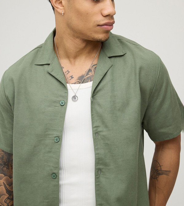 boohooMAN boohooMAN - Green Short Sleeves