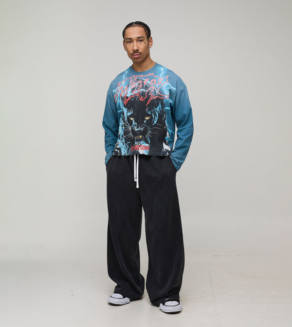 boohooMAN boohooMAN - BLACK Joggers