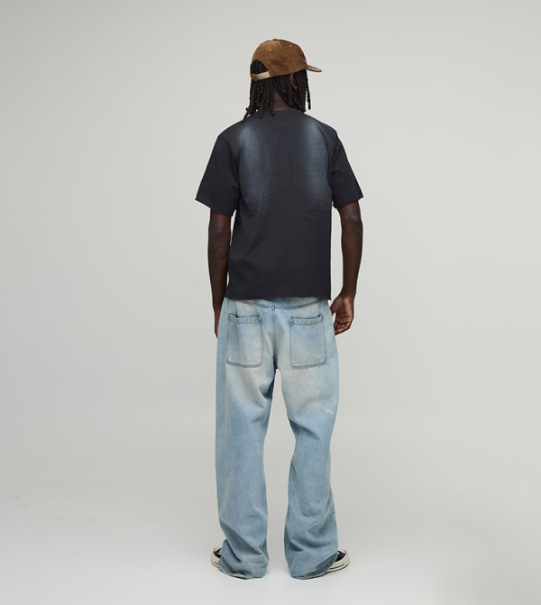 boohooMAN - BLACK Round Neck T-Shirts