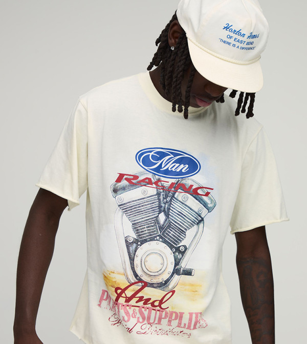 boohooMAN - White Round Neck T-Shirts