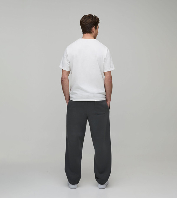boohooMAN  Pants & Chinos - Grey Joggers