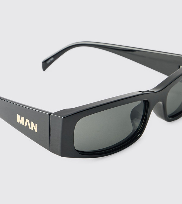 boohooMAN  Sunglasses - BLACK undefined