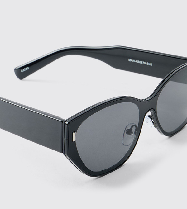 boohooMAN  Sunglasses - Blue undefined