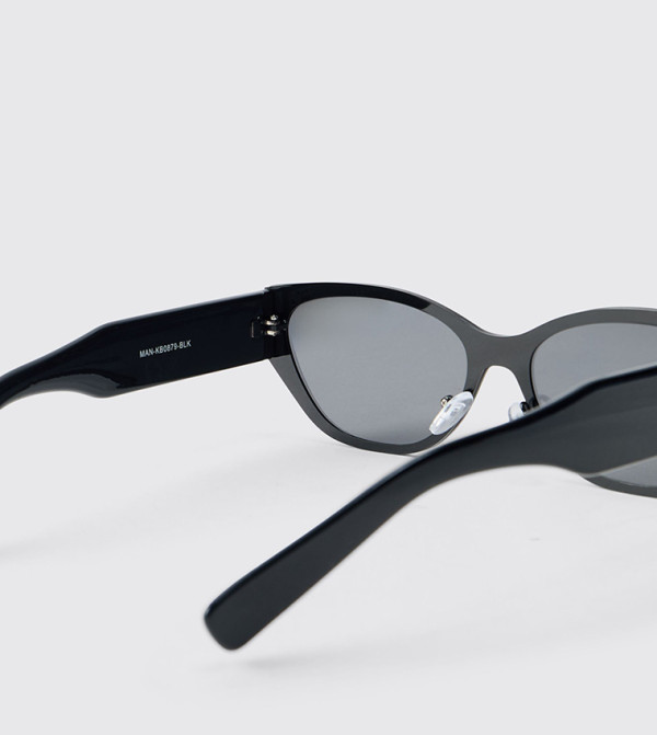 boohooMAN  Sunglasses - Blue undefined