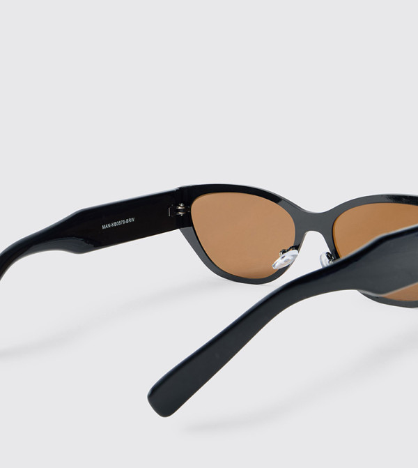 boohooMAN  Sunglasses - Brown undefined