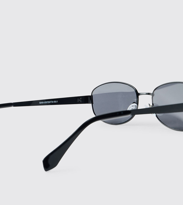 boohooMAN  Sunglasses - BLACK undefined